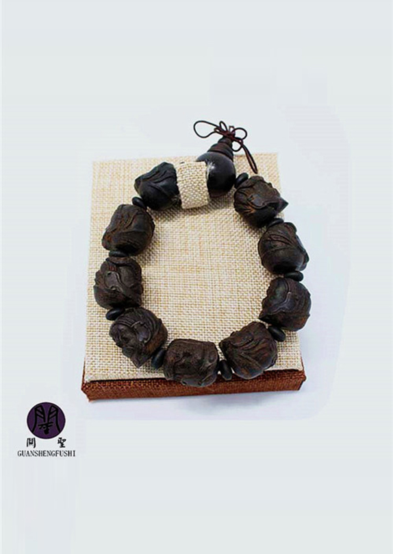 关公手串紫檀佛珠