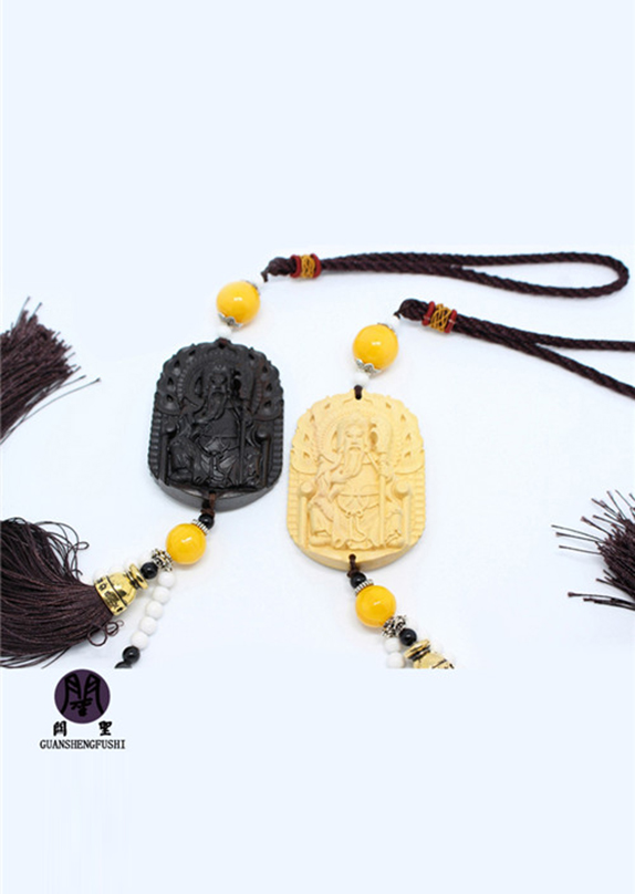 汽车挂件关公车载吊坠2