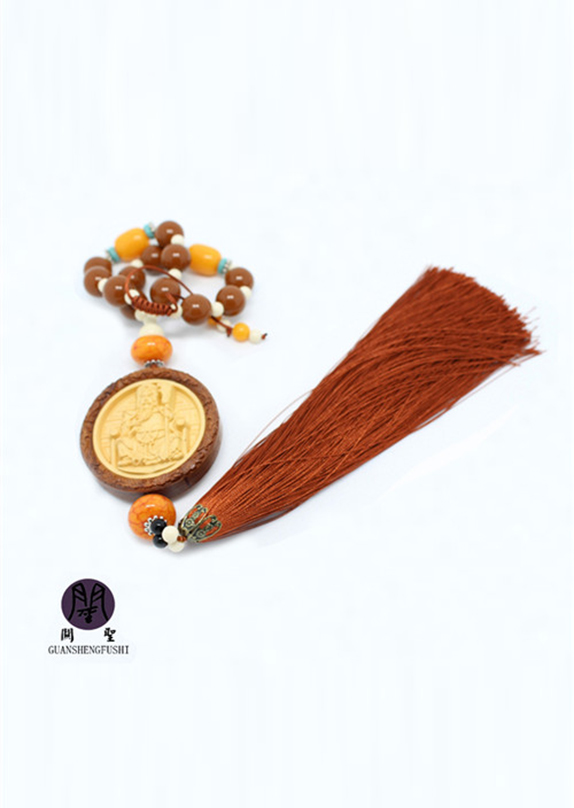 汽车挂件关公车载吊坠3