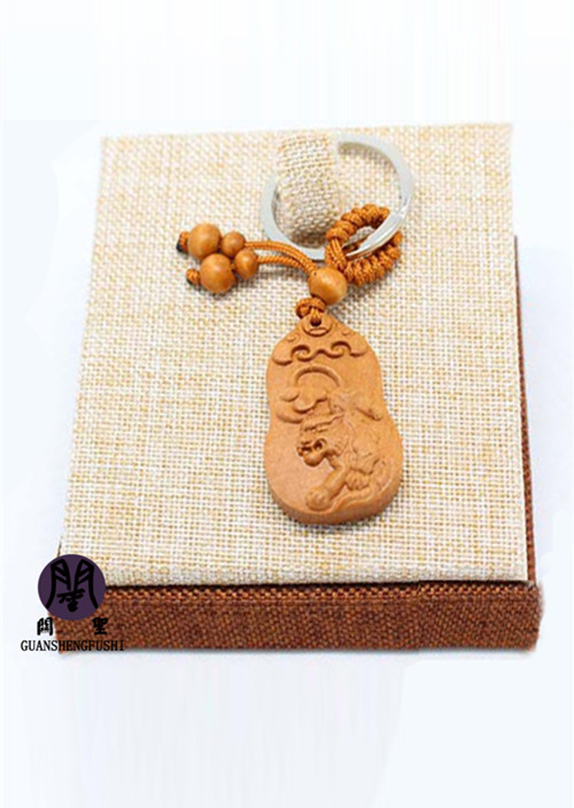 桃木十二生肖钥匙扣3